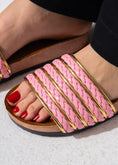 Load image into Gallery viewer, Golden Accent Sliders - PINK
