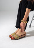 Load image into Gallery viewer, Festival Glam Slides - YELLOW
