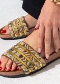 Load image into Gallery viewer, Festival Glam Slides - YELLOW
