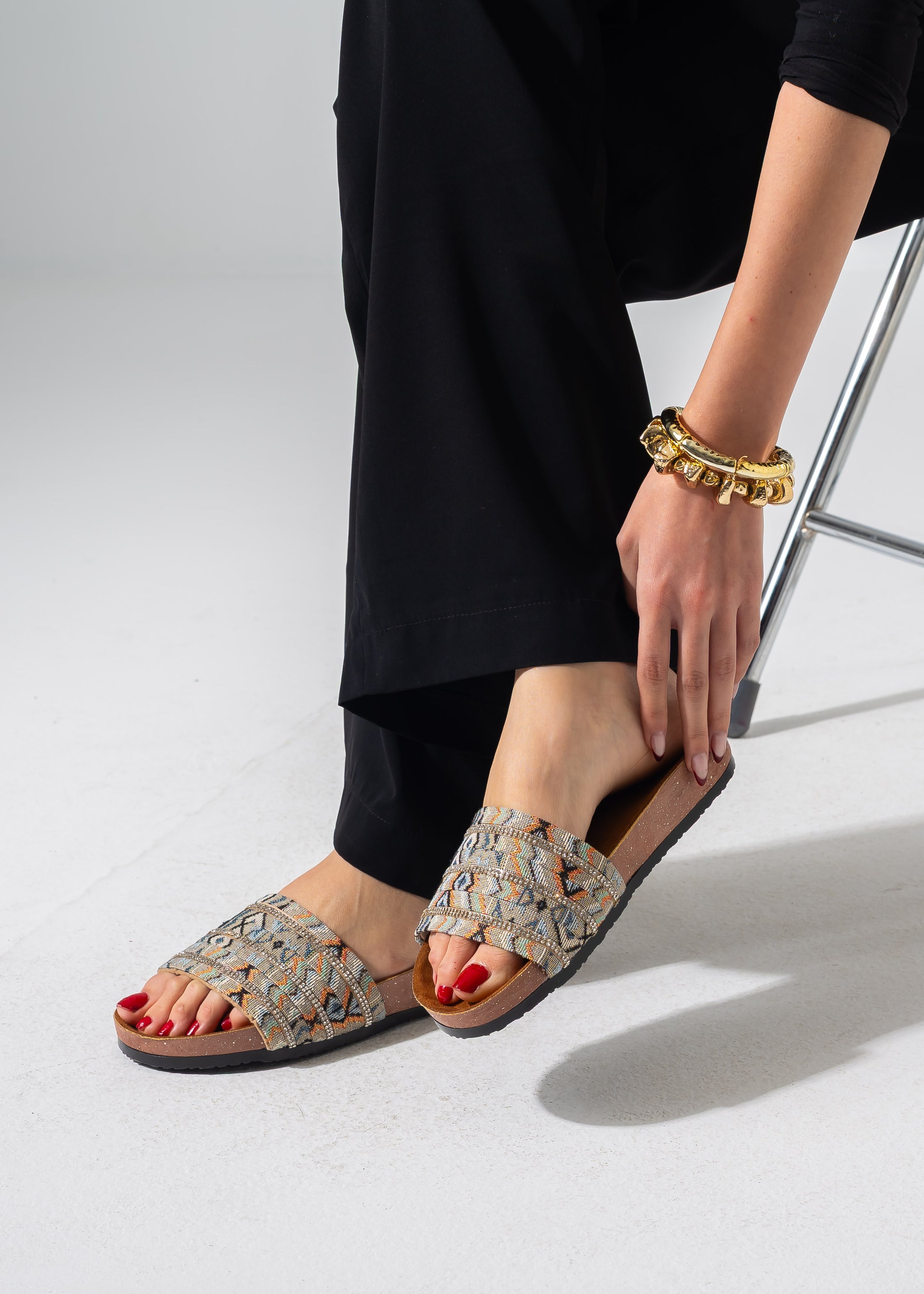 Artisan Sparkle Slides - GARY