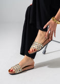 Load image into Gallery viewer, Festival Glam Slides - BEIGE
