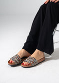 Load image into Gallery viewer, Artisan Sparkle Slides - BLACK
