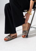 Load image into Gallery viewer, Artisan Sparkle Slides - BLACK
