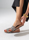 Load image into Gallery viewer, Festival Glam Slides - BLACK
