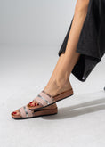 Load image into Gallery viewer, Tapestry Metallic Slides - PINK
