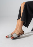 Load image into Gallery viewer, Mixed-Texture Tribal Sliders - SILVER

