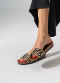 Load image into Gallery viewer, Multi-Strap Ethnic Slides - BLACK

