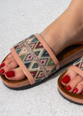 Load image into Gallery viewer, Ethnic Pattern Slipper - PINK
