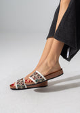 Load image into Gallery viewer, Ethnic Pattern Slipper - WHITE
