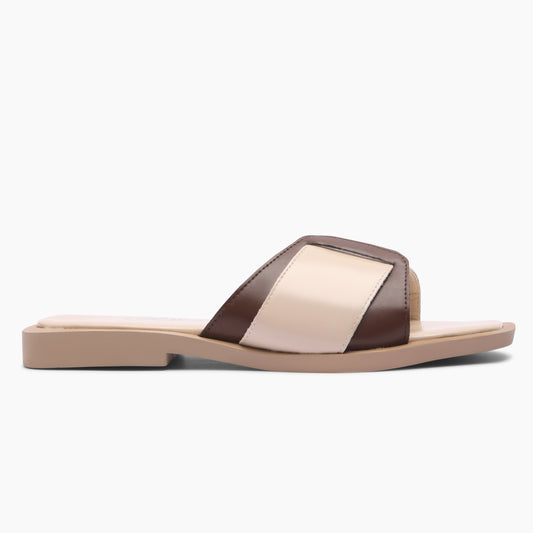 Elegant RX6 Footwear in Beige