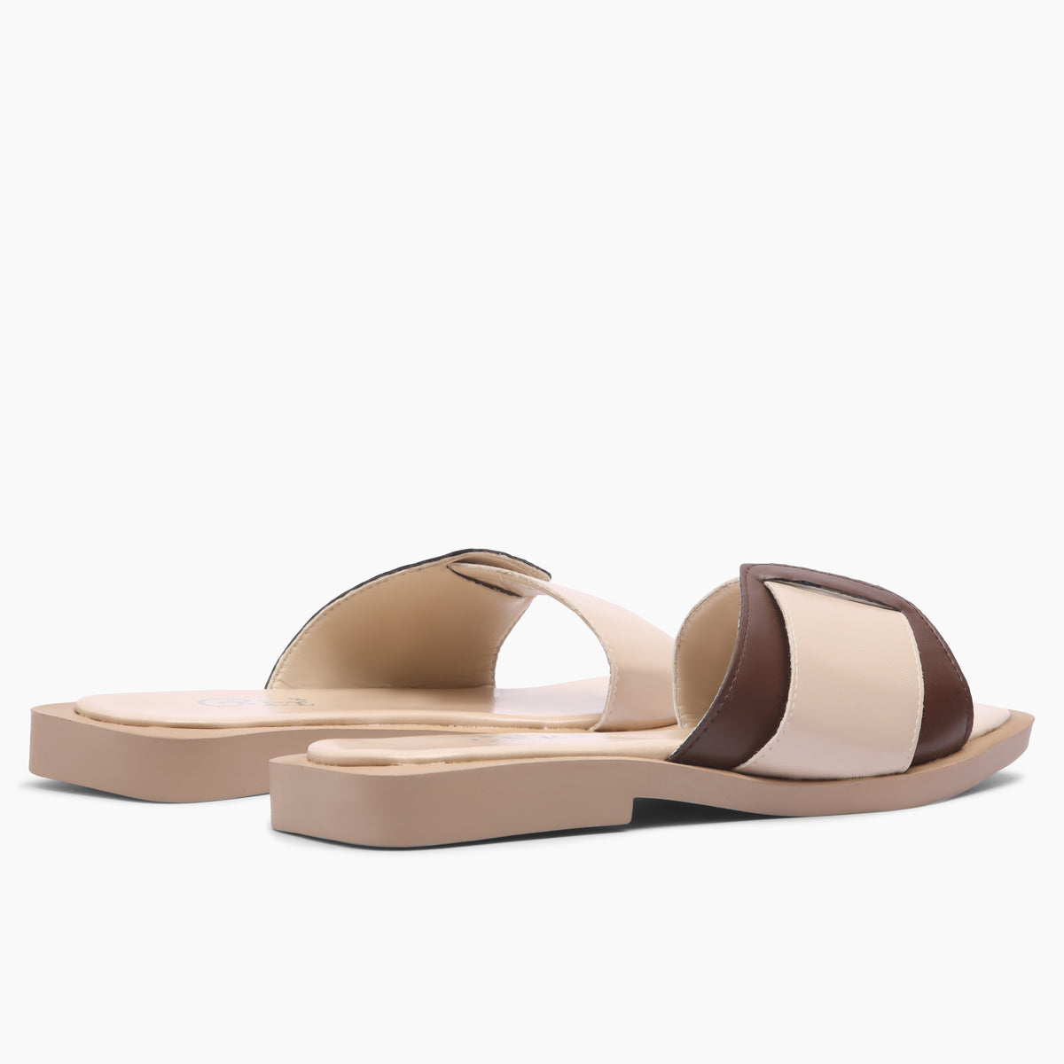 Elegant RX6 Footwear in Beige