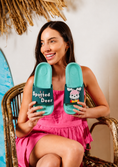 Load image into Gallery viewer, Cute Spotted Deer Comfort Slides - green

