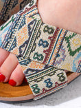 Load image into Gallery viewer, Boho Cross-Strap Slipper - BEIGE
