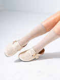 Load image into Gallery viewer, Glossy Scale-Pattern Comfort Clogs - BEIGE
