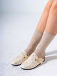 Load image into Gallery viewer, Distressed Metallic Finish Clogs - GOLD
