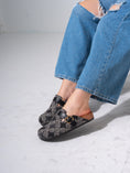 Load image into Gallery viewer, Ethnic Pattern Woven Clogs - BLACK
