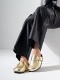 Load image into Gallery viewer, Shimmer Finish Comfort Clogs - GOLD
