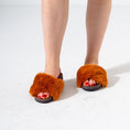 Load image into Gallery viewer, Faux Fur Criss-Cross - CAMEL
