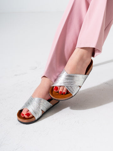 Shimmering Wrap Comfort - SILVER