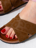 Load image into Gallery viewer, Leopard Print Criss-Cross - CAMEL
