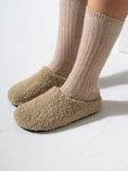 Load image into Gallery viewer, Teddy Fleece Clogs - BEIGE
