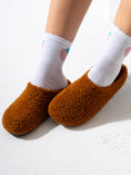 Load image into Gallery viewer, Teddy Fleece Clogs - CAMEL
