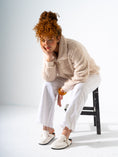 Load image into Gallery viewer, Textured Snake-Effect Buckle Clogs - WHITE
