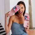 Load image into Gallery viewer, Stitch & Angel Heart Graphic Slides - pink
