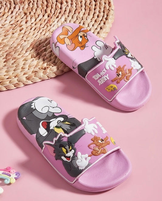 Tom & Jerry Nostalgia Graphic Slides - pink