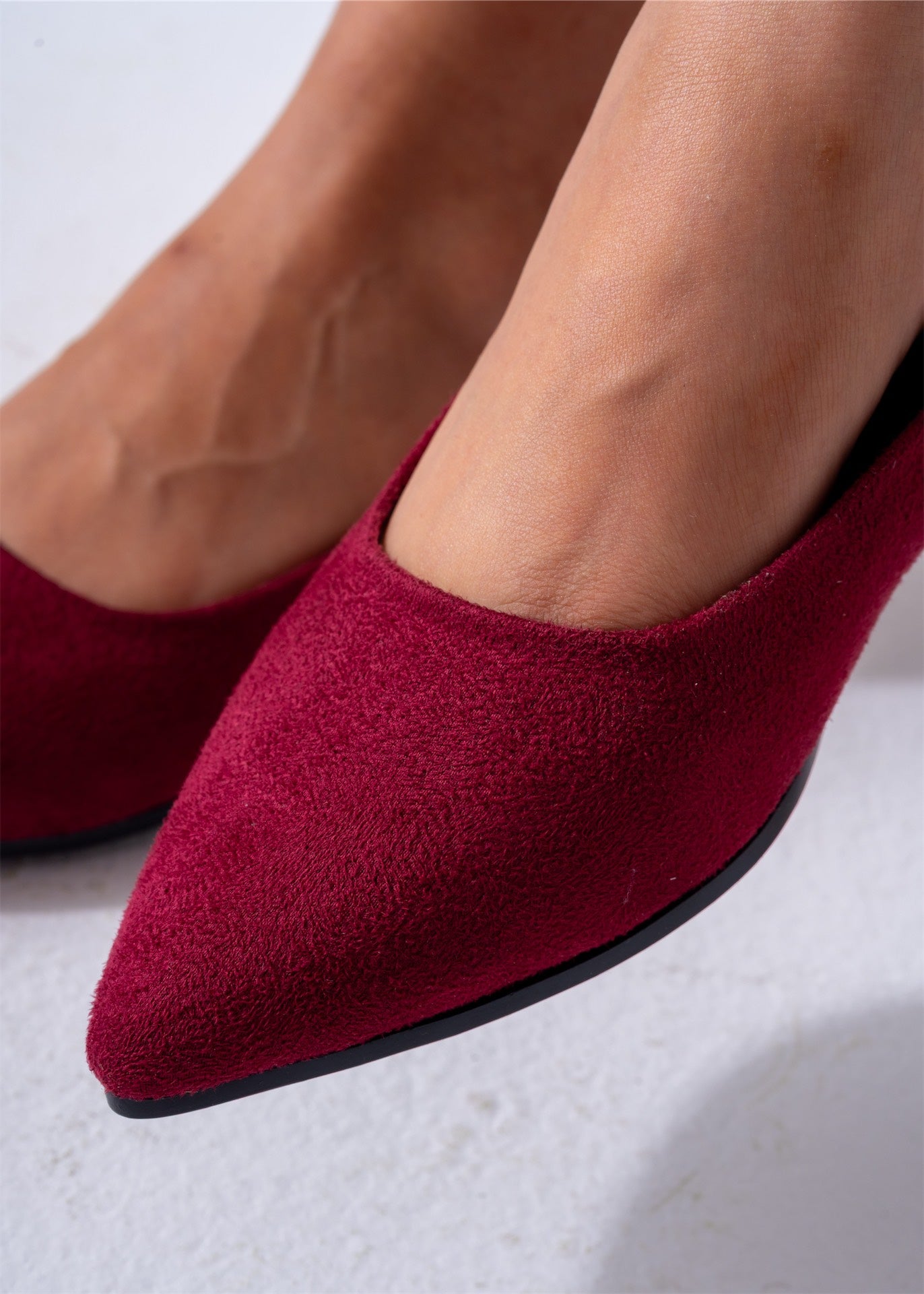 The Velvetine Flat-marron