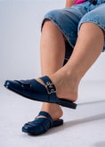 Load image into Gallery viewer, The Crisscross Mule-blue
