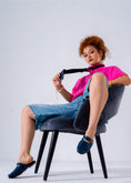 Load image into Gallery viewer, The Crisscross Mule-blue
