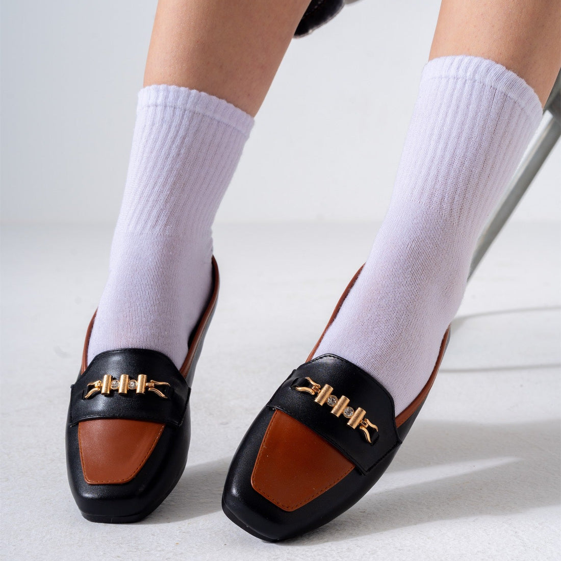 Colorblock Flat-black