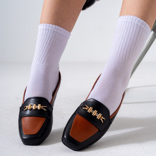 Colorblock Flat-black