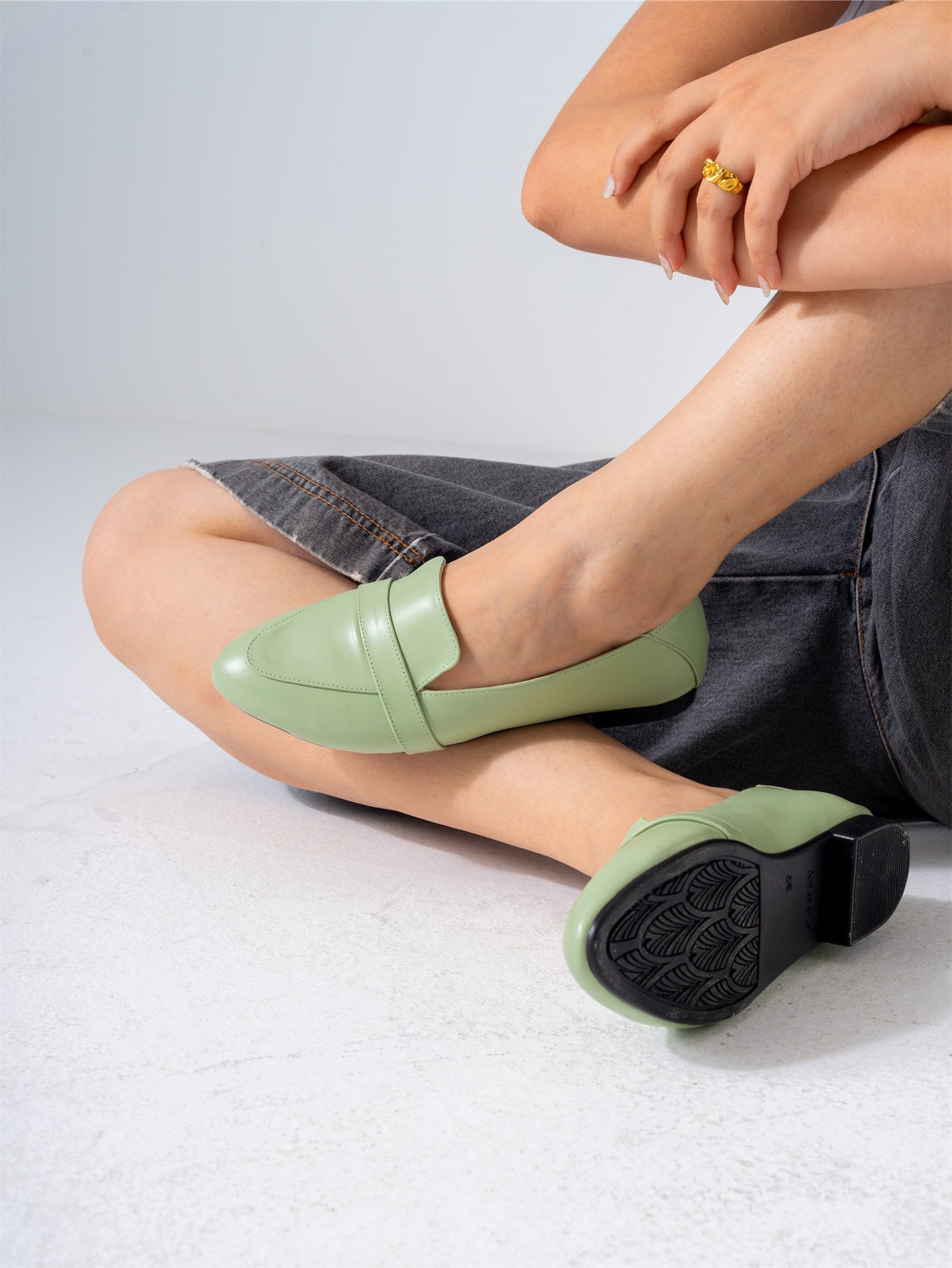 Classic Penny Flat-green