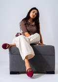 Load image into Gallery viewer, Moc-Toe Style Chain Mule-marron

