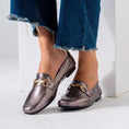 Load image into Gallery viewer, Metallic Snaffle Flat-oxidi
