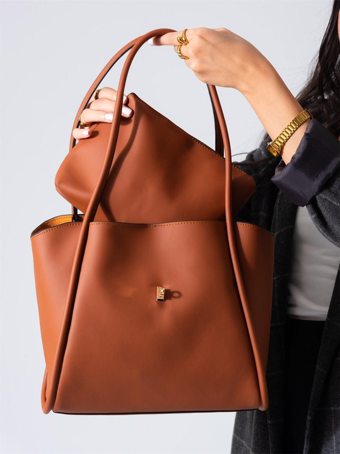 Minimalist Top-Handle Bag-havan