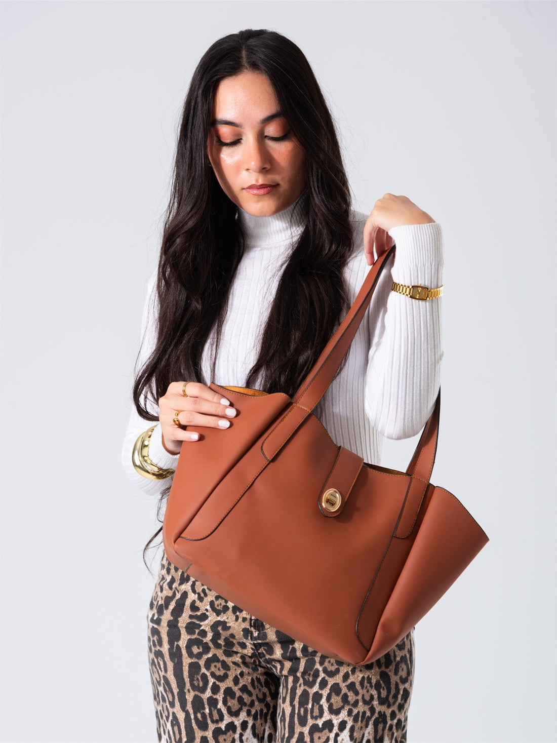 Minimal Turn Closure Bag-camel