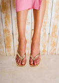 Load image into Gallery viewer, Elegant Slip-On Kitten Heels - gold
