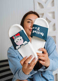 Load image into Gallery viewer, Cute Spotted Deer Comfort Slides - dark blue
