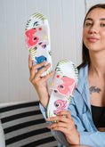 Load image into Gallery viewer, Stitch and Angel Tropical Slide - white
