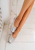 Load image into Gallery viewer, Braided Bow Ballet Flats - silver
