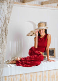 Load image into Gallery viewer, Braided Bow Ballet Flats - gold
