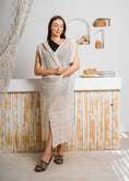 Load image into Gallery viewer, Summer Beach Knit Maxi Cardigan - beige
