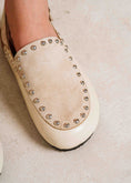 Load image into Gallery viewer, Chic Studded Slingback Clogs - beige
