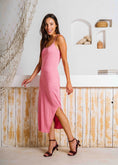 Load image into Gallery viewer, Elegant Ankle-Strap Mid Heels - maroon

