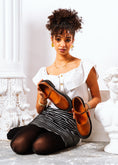 Load image into Gallery viewer, Platform Buckle Strap Loafer - camel
