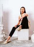 Load image into Gallery viewer, Elegant Horsebit Flat - beige
