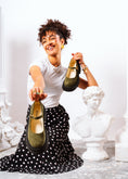 Load image into Gallery viewer, Chunky Suede Mary Loafers - olive

